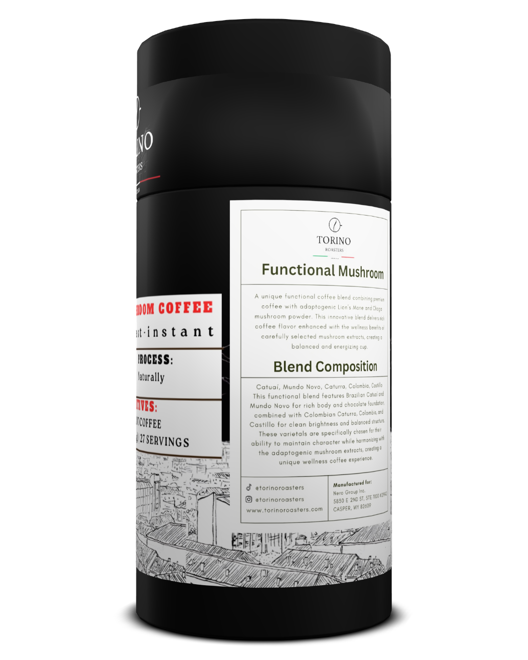 Mushroom Coffee - Instant Coffee (1.9 oz)