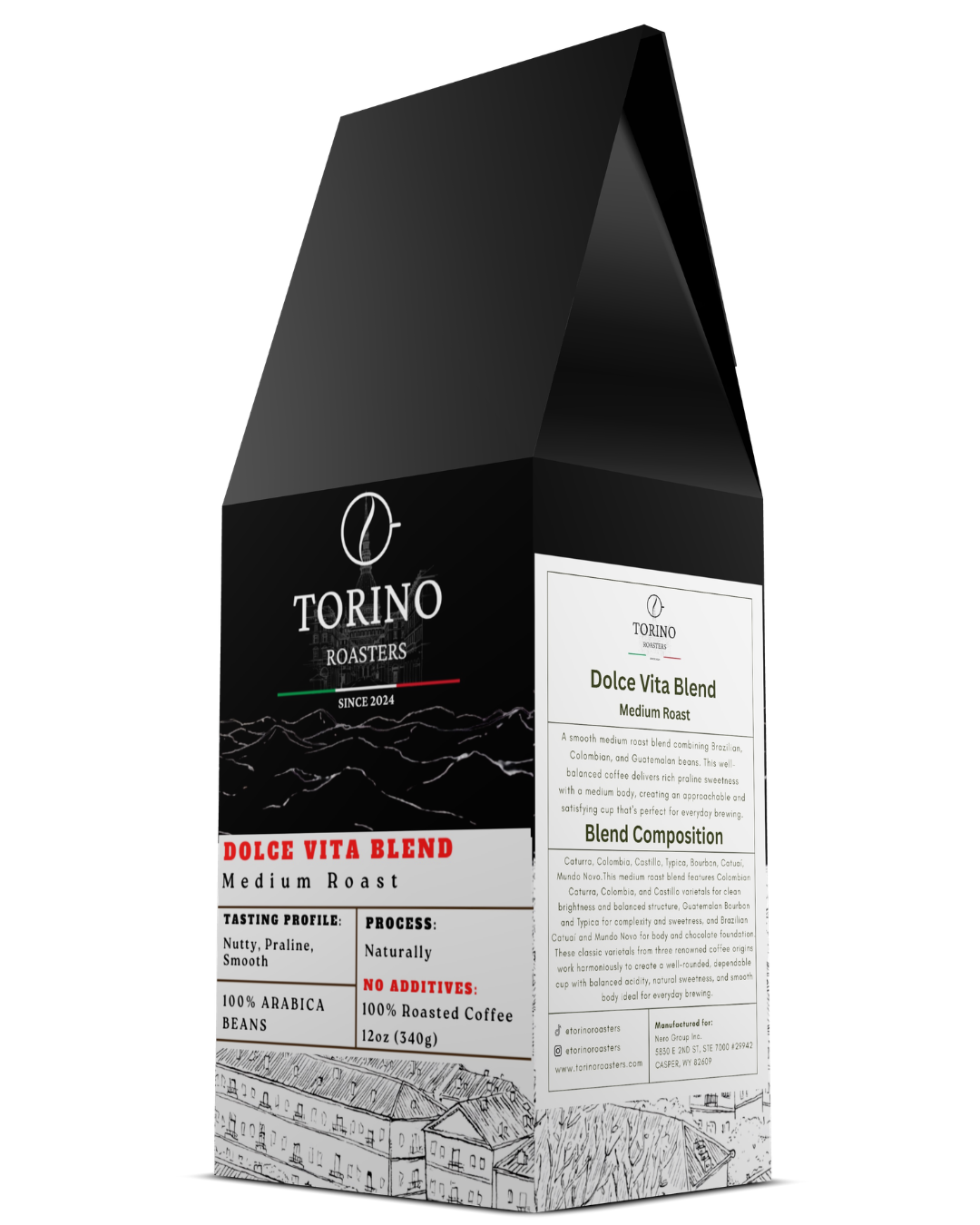 Dolce Vita Blend - Medium roast ( 12 oz )