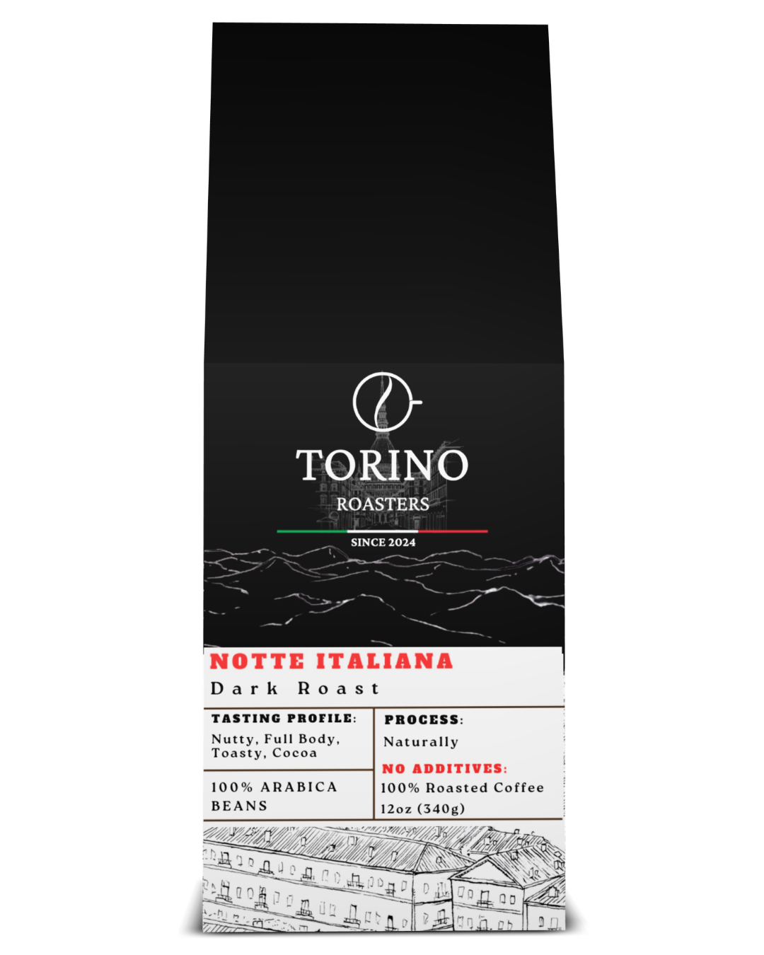 Notte Italiana - Dark roast ( 12 oz )