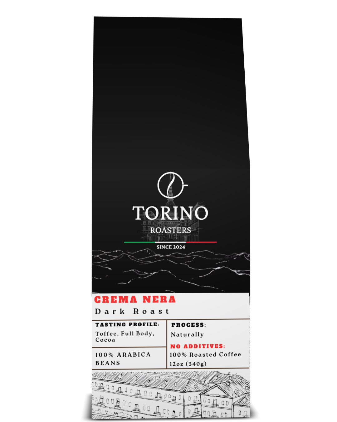 Crema Nera - Dark Roast ( 12 oz )