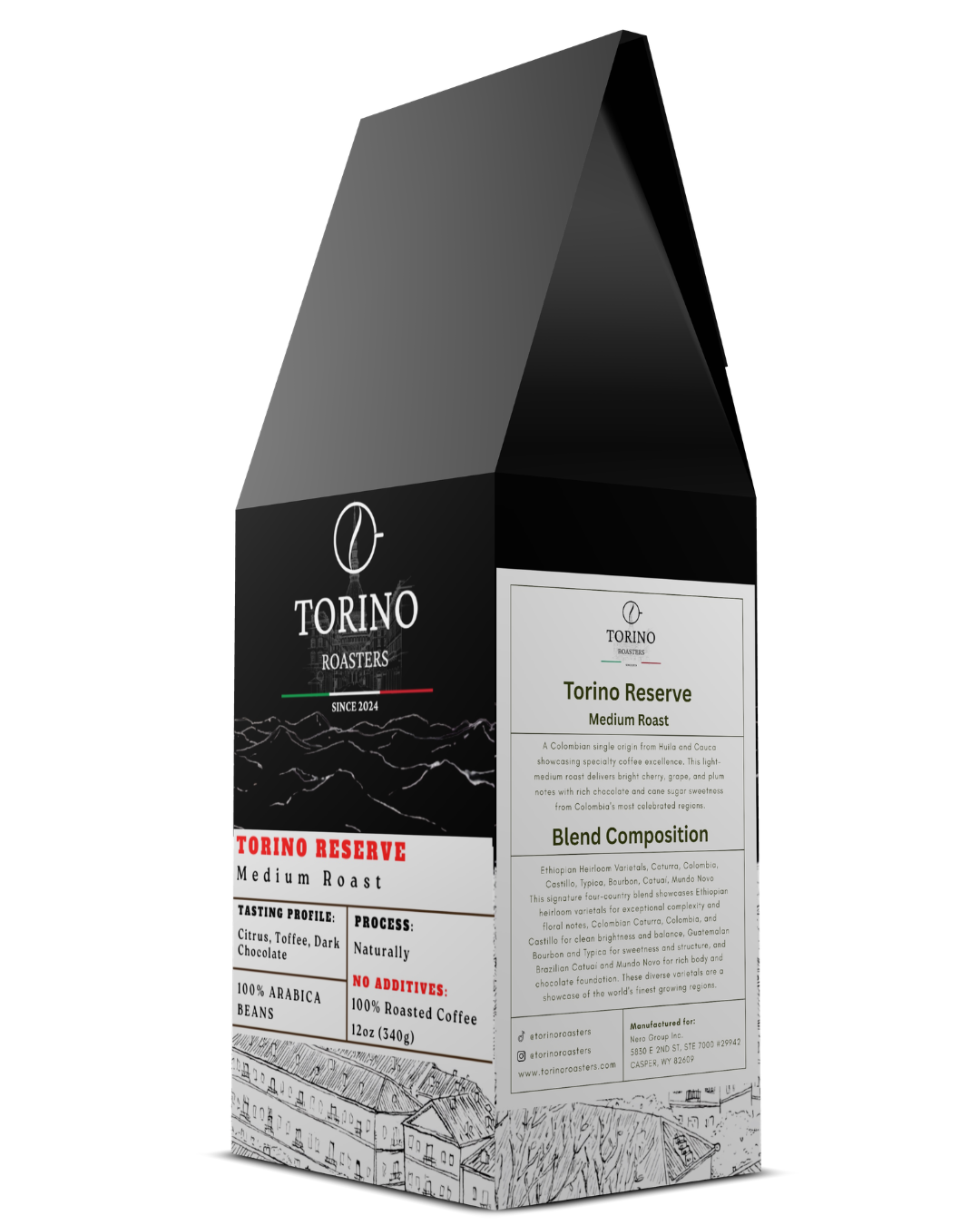 Torino Reserve-Medium Roast ( 12 oz )