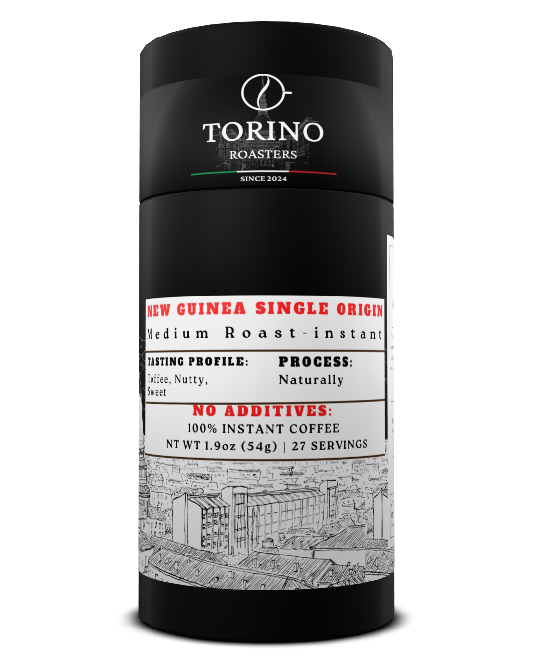 New Guinea Single Origin Instant Coffee - Medium Roast ( 1.9 oz )